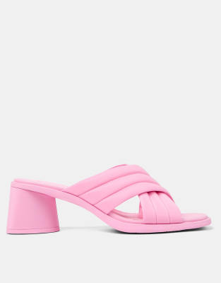 Camper - Sandalen in Rosa mit überkreuzten Riemen