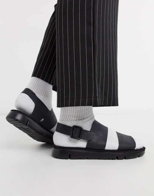 Camper - Sandales à semelle chunky - Noir