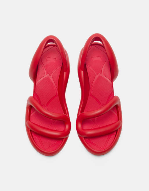 Camper - Sandales à talon - Rouge, 2 de 4
