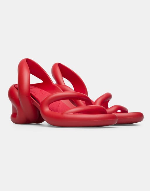 Camper - Sandales à talon - Rouge, 4 de 4