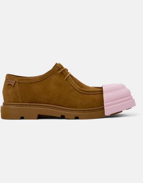 Camper - Scarpe stringate marrone medio combinate - view 1