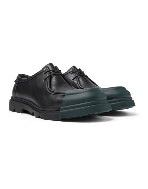 Camper - Scarpe stringate nere combinate