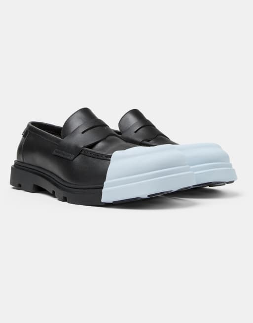 Camper - Scarpe stringate nere combinate
