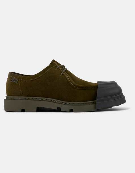 Camper - Scarpe stringate verde medio combinate - view 1