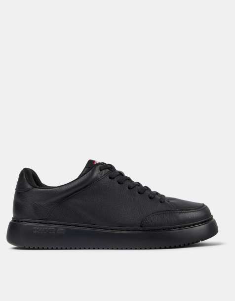 Camper - Sneaker nere in pelle - view 1
