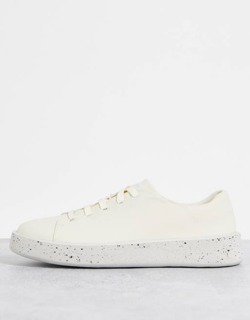 Camper - Sneakers minimal color crema con suola puntinata