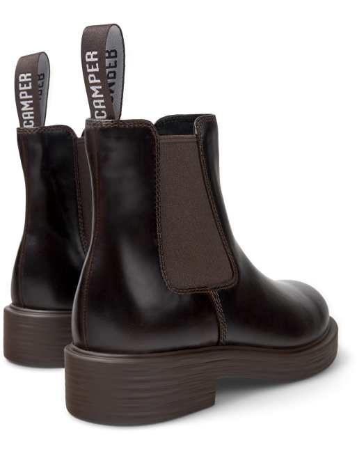 Camper  Stiefeletten in Burgunderrot | ASOS