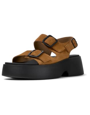 Camper - Tasha - Sandalen in Mittelbraun