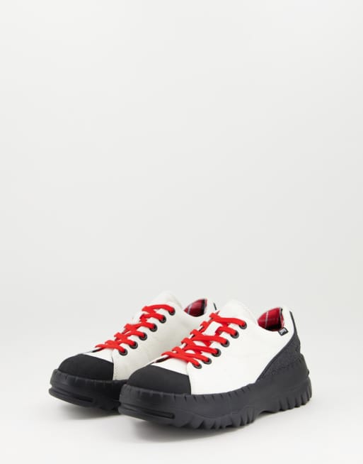 Camper - Teix - Sneakers geïnspireerd op wandelschoenen in wit