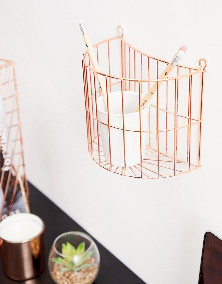 Candlelight Copper Hanging Storage-Pink