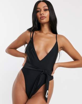 maillot de bain 1 piece echancre dos