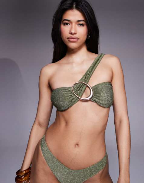 Candypants - Bikini in groene glinstering - view 1