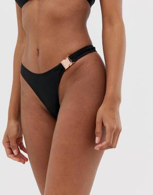 asos buckle bikini