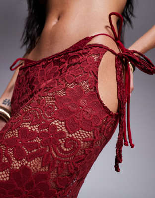 Candypants Lace Maxi Beach Skirt