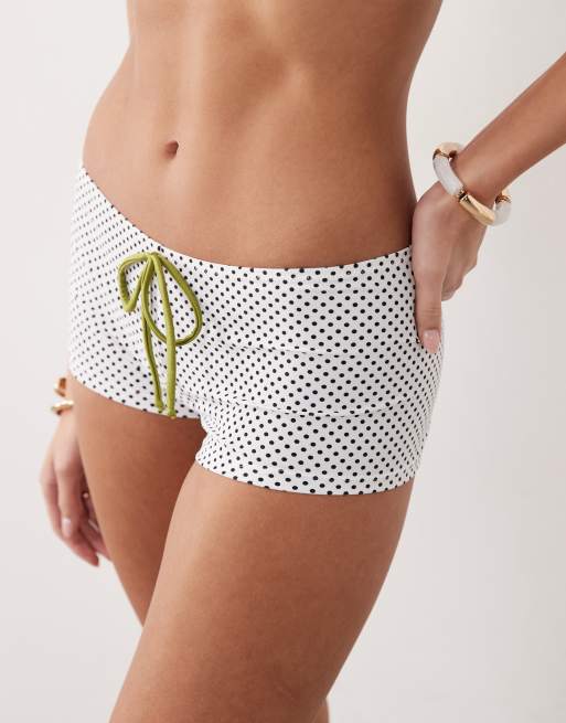 Candypants – Vita, prickiga mikroshorts, 3 av 5