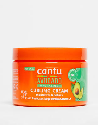 Cantu Avocado Curling Cream 12Oz / 340g-No Colour