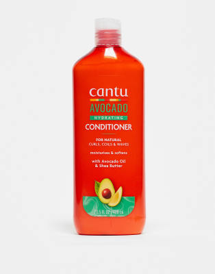 Cantu Avocado Hydrating Cream Conditioner 400ml-no Colour In Transparent