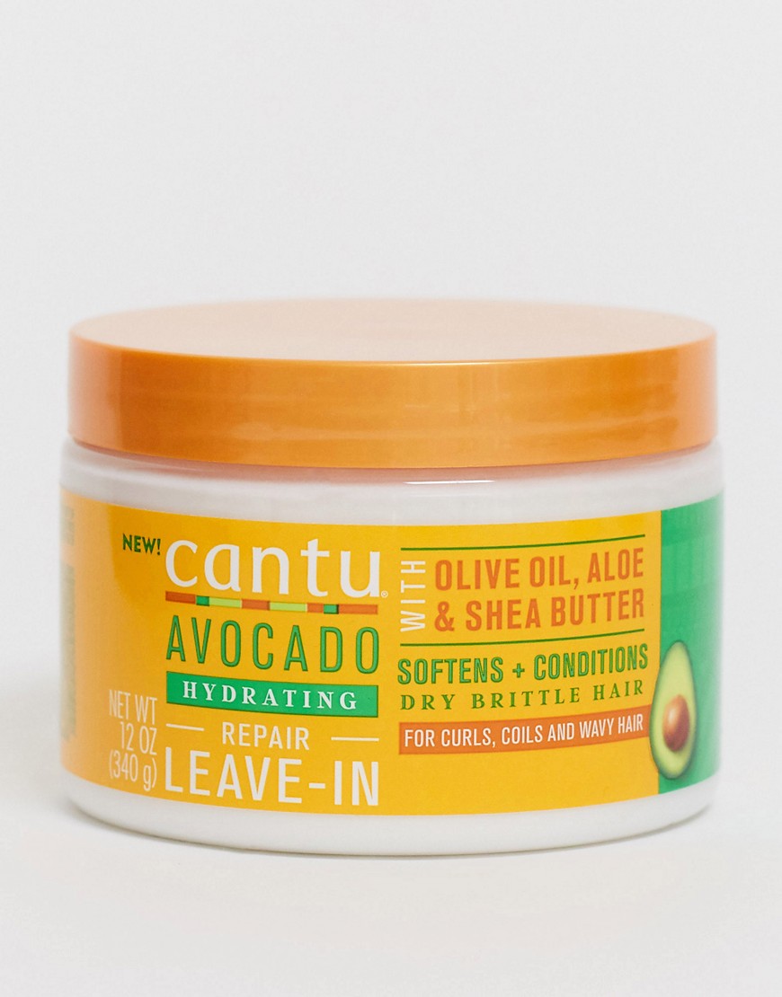 Cantu Avocado Leave In Conditioner Cream 12Oz / 340g-No colour