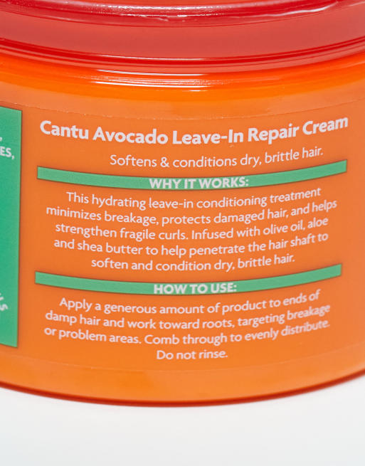 Cantu Avocado Leave In Conditioner Cream 340g, 4 of 4