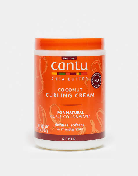 Cantu - Crème pour cheveux bouclés naturels au beurre de karité et à la noix de coco - Format professionnel 207 ml - view 1