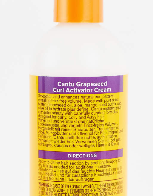 Cantu - Grapeseed Curl Activator Cream - Crème voor krullen 355 ml, 3 van 4