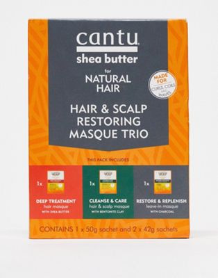 Cantu Hair Scalp Restore Masque Trio