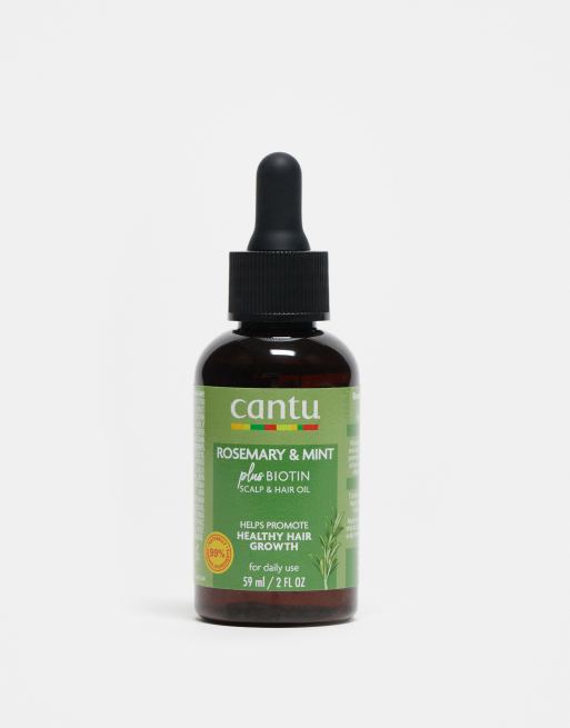 Cantu Huile fortifiante infusée à la biotine pour cheveux et cuir chevelu 59 ml ASOS