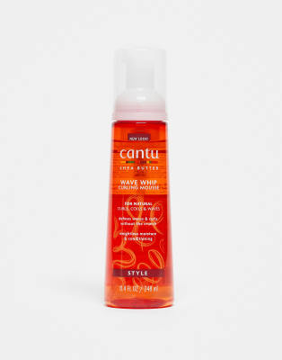 Cantu - Mousse coiffante boucles cheveux naturels au beurrre de karité 248 ml-Pas de couleur
