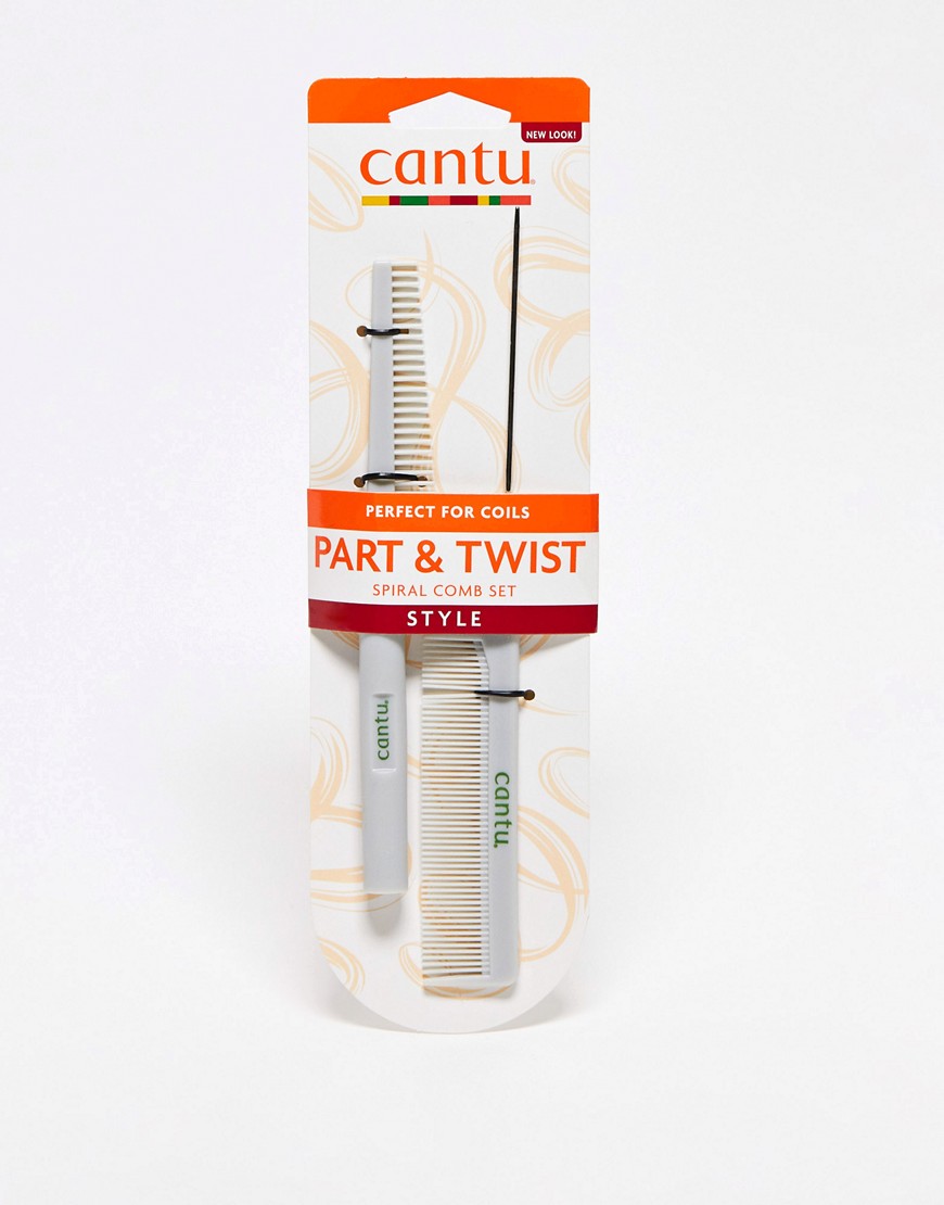 Cantu - Part and Twist - Confezione da 2 pettini-Nessun colore