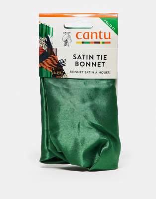 Cantu Cantu Satin Tie Bonnet-Green