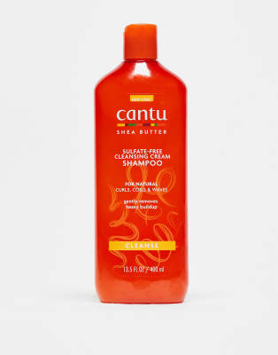 Cantu - Shampoing crème nettoyant sans sulfate au beurre de karité - 400 ml-Pas de couleur