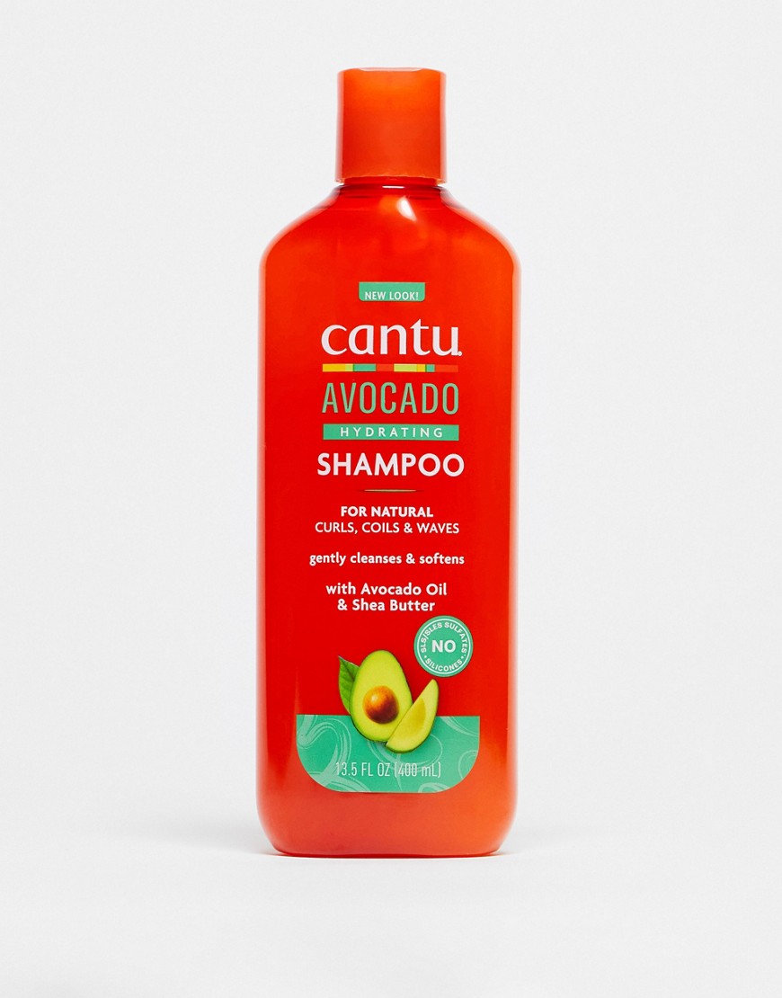 Cantu - Shampoo idratante con avocado da 13,5 once/400 ml-Nessun colore