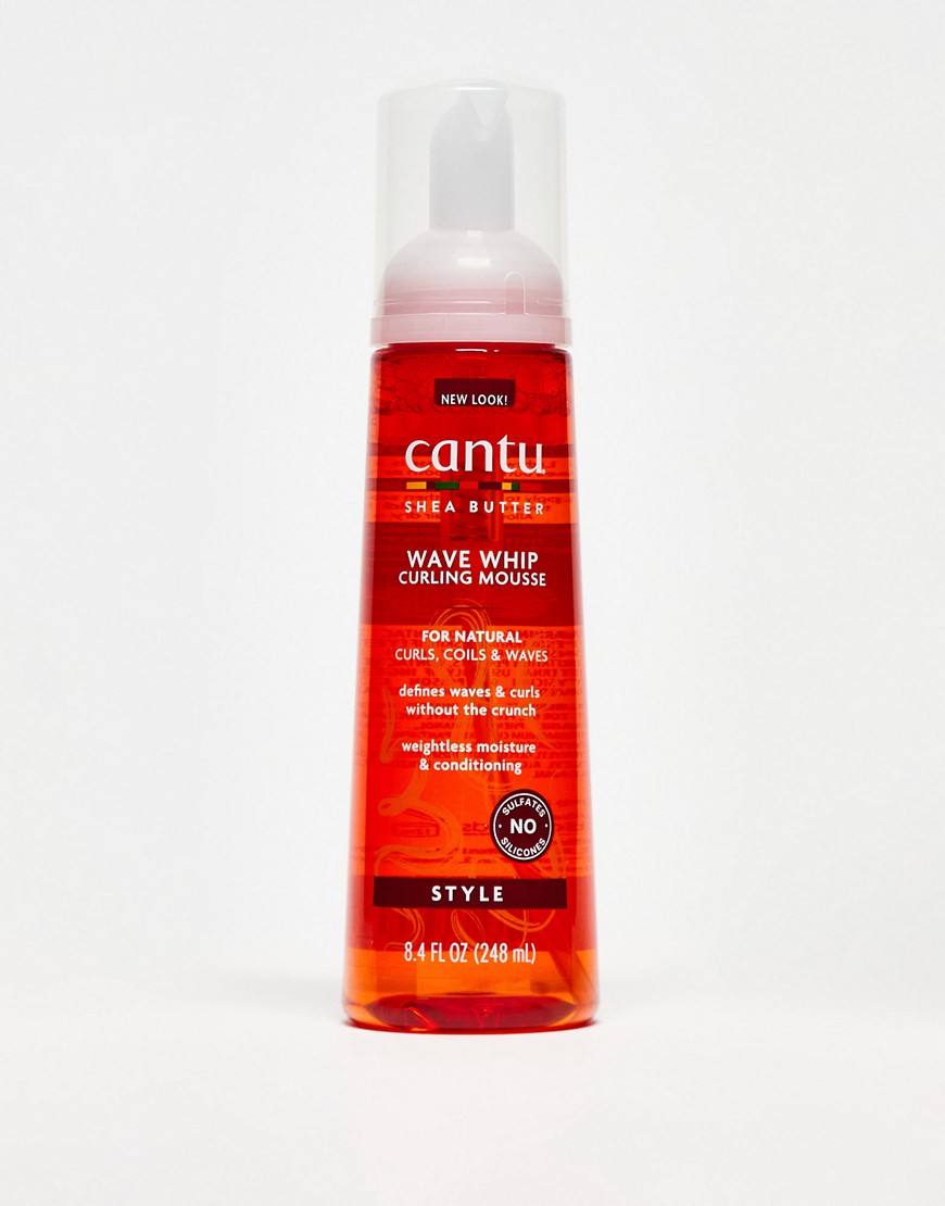 Cantu Shea Butter For Natural Hair Wave Whip Curling Mousse 248 ml-No colour