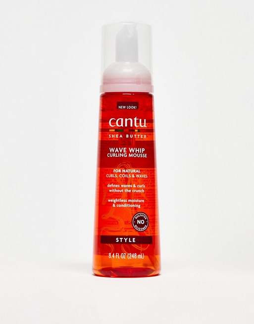 Cantu Shea Butter For Natural Hair Wave Whip Curling Mousse 248 Ml Asos