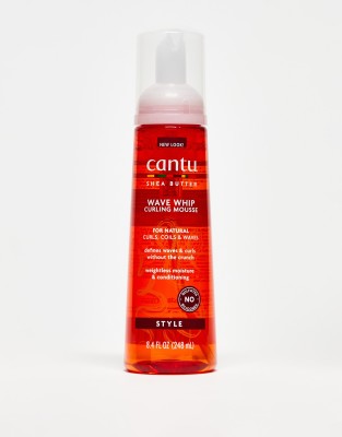 Cantu Cantu Shea Butter For Natural Hair Wave Whip Curling Mousse 248ml-No colour