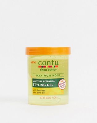 Cantu Shea Butter Maximum Hold Moisture Retention Styling Gel with Flaxseed and Olive Oil - ASOS Price Checker