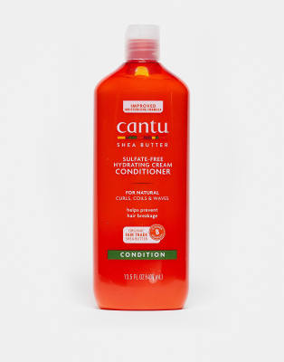 Cantu Cantu Shea Butter Sulfate Free Hydrating Cream Conditioner 400ml-No colour