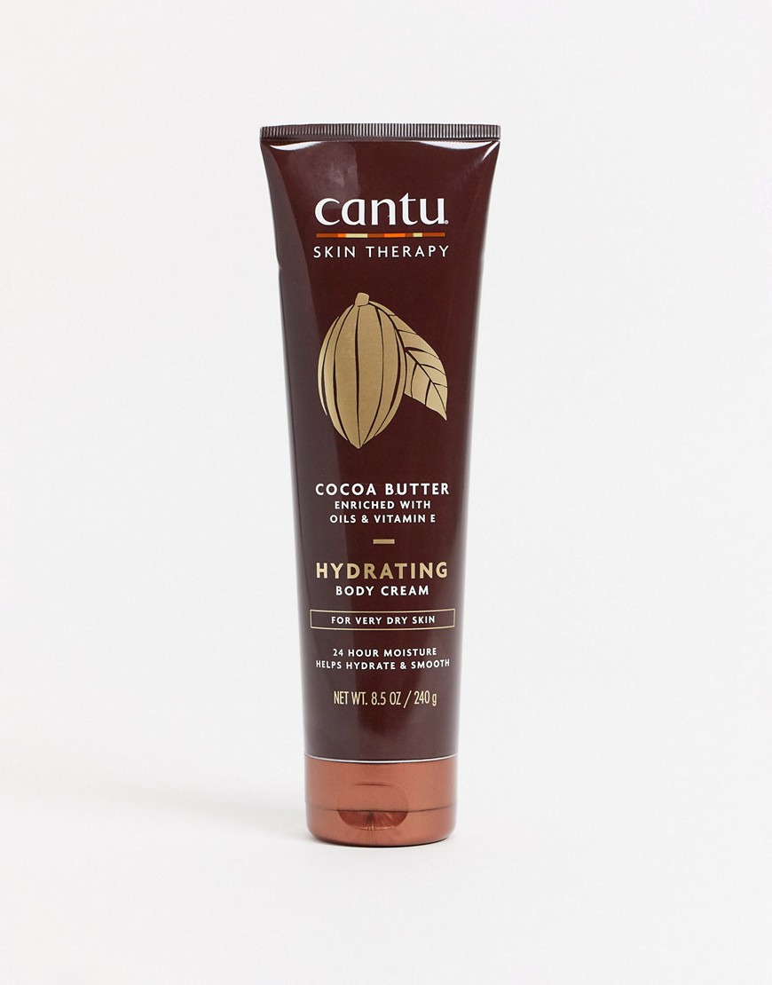Cantu – Skin Therapy – Återfuktande kroppskräm med kakaosmör 240g-Ingen färg