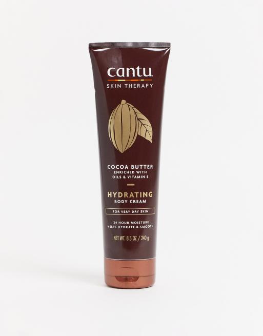 Cantu – Skin Therapy – Cocoa Butter Hydrating Body Cream – Nawilżający krem do ciała z masłem kokosowym, 240 g