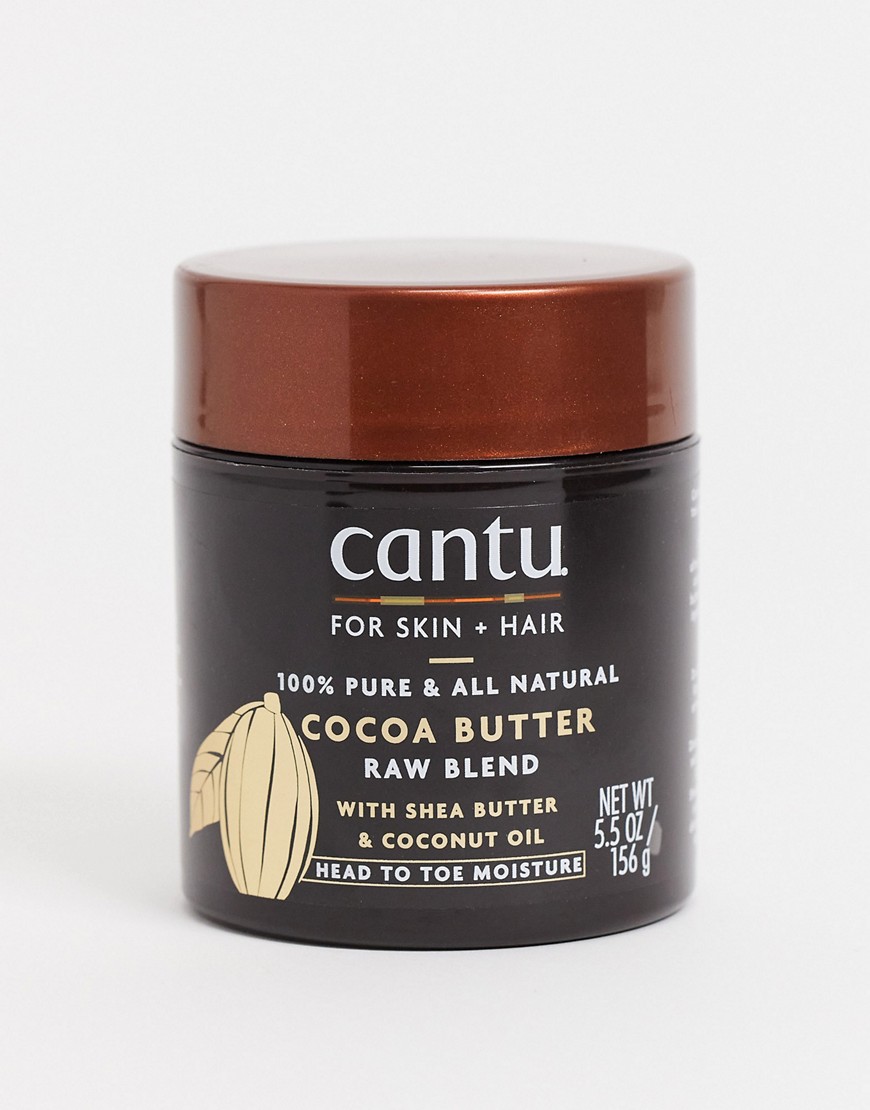 Cantu – Skin Therapy – Råblandat kakaosmör 156g-Ingen färg