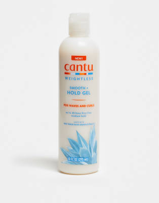 Cantu - Weightless Smooth + Hold Gel - Haarcreme, 295 ml-Keine Farbe