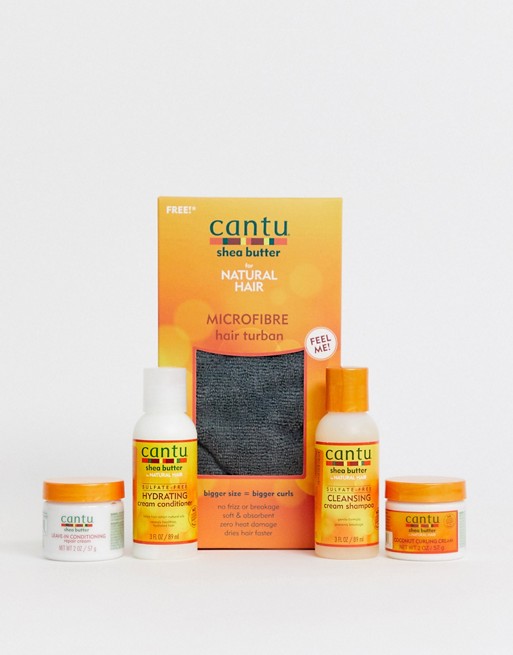 Cantu x ASOS Exclusive Curly Girl Hair Care Set (worth £20)