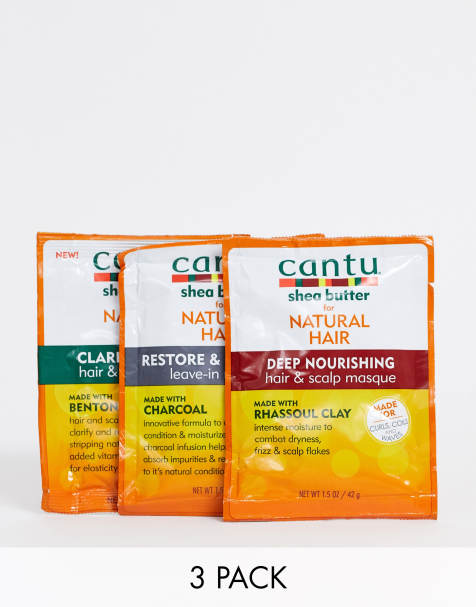 Cantu x ASOS Exclusivité - Repair Restore and Nourish - Lot de masques pour les cheveux