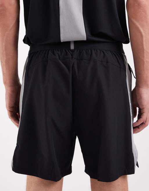 CAPO active performance logo shorts in black, 5 of 5
