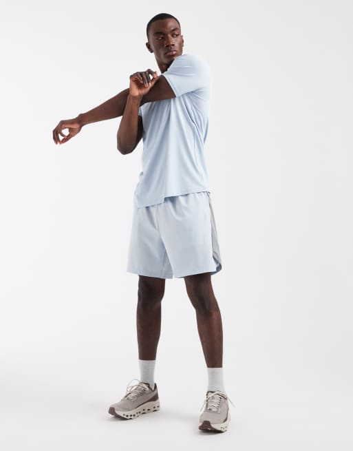 CAPO - Active Performance - Short d'ensemble à logo - Bleu clair, 5 de 5