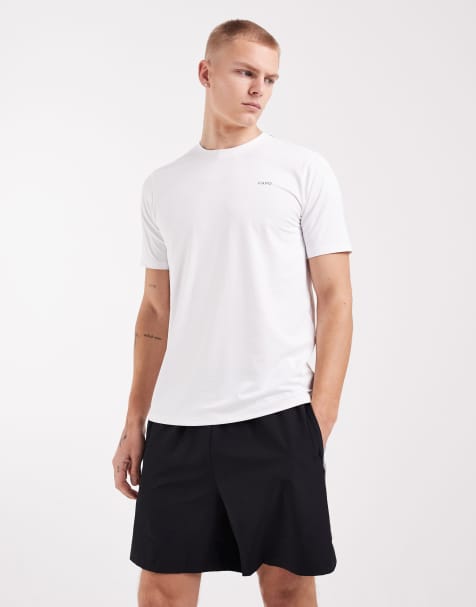 CAPO - Active Performance - T-shirt met logoprint op de achterkant in wit - view 1