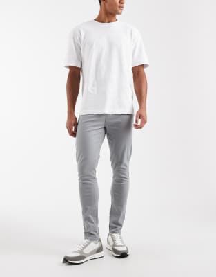 CAPO CAPO chino pants in grey