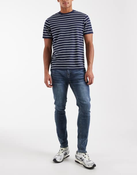 CAPO - Jean slim - Bleu délavé - view 1