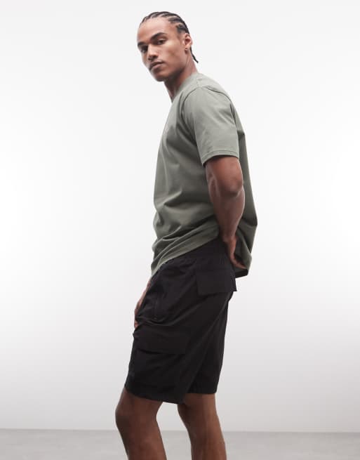 CAPO – Leichte Cargo-Shorts in Schwarz, 3 von 5