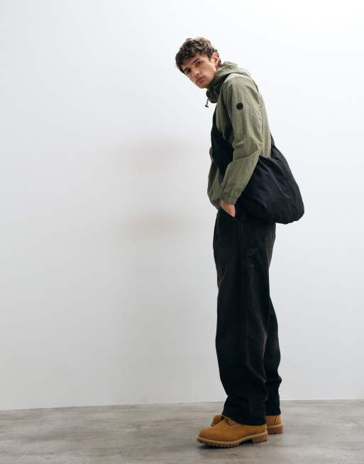 CAPO lightweight ripstop windbreaker jacket in olive, 2 of 5